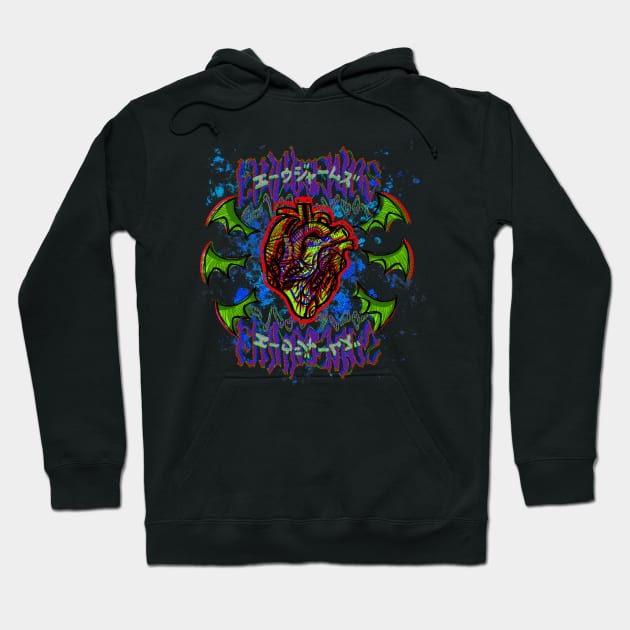 Bando heart Hoodie by EwwGerms